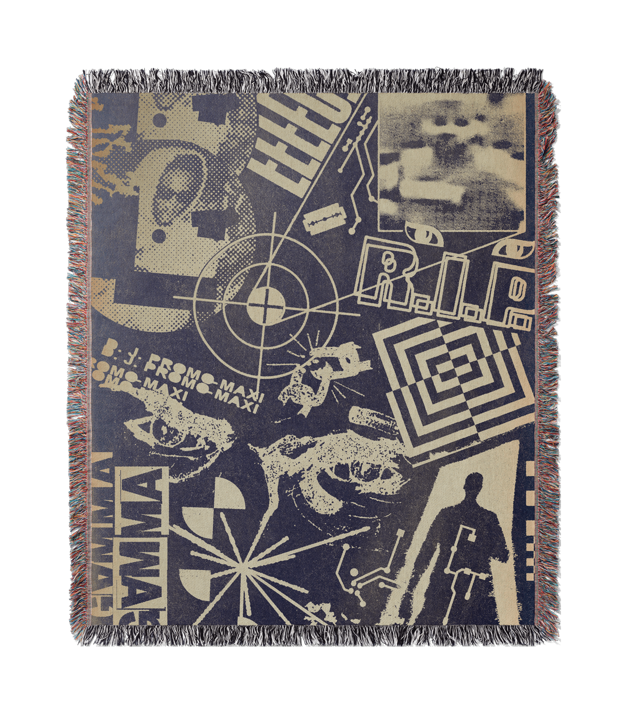 'Effect Gamma' Woven Blanket