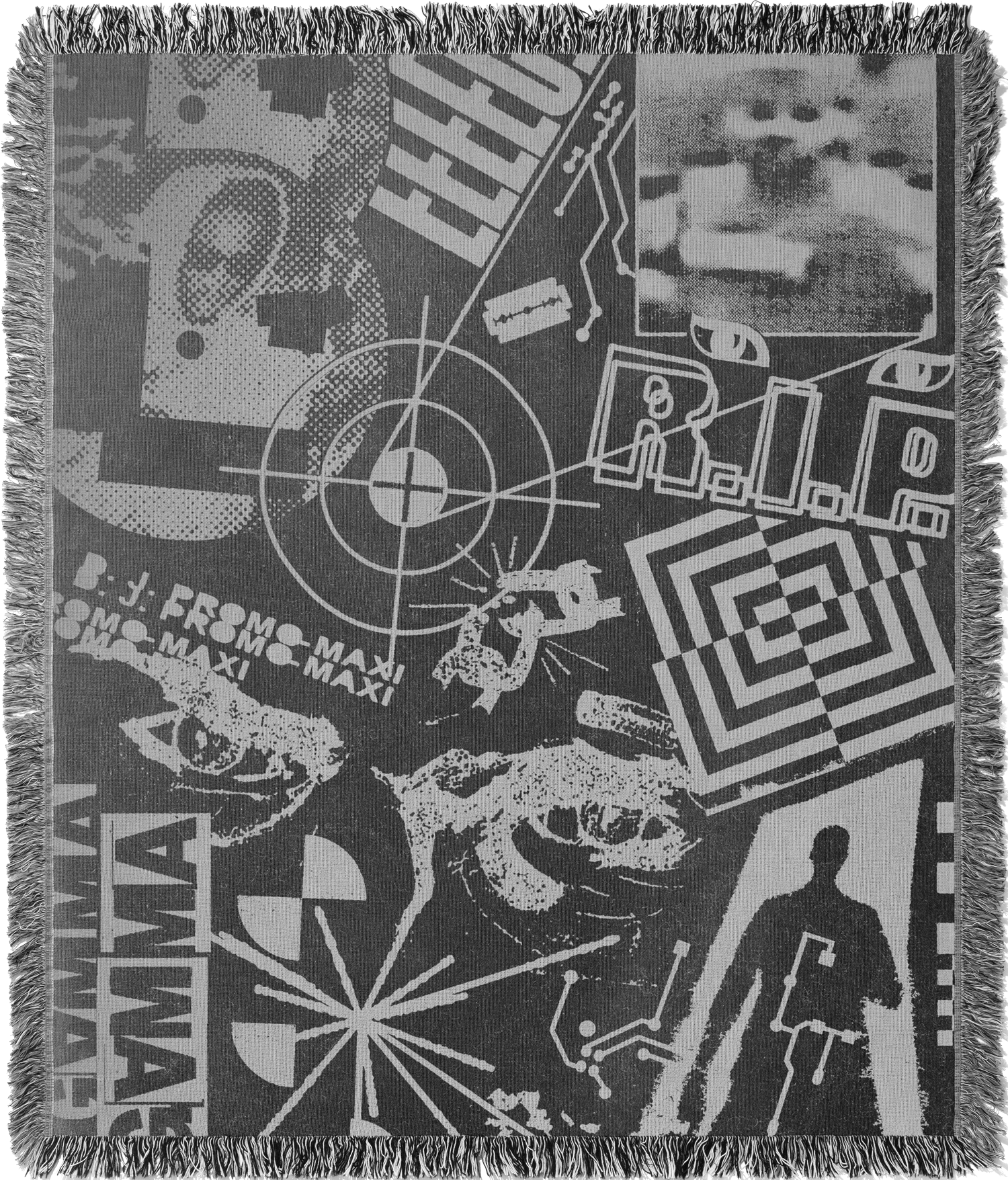 'Effect Gamma' Woven Blanket